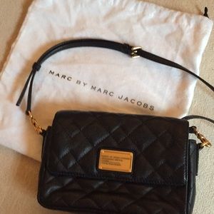 Marc By Marc Jacobs Black Quilted Crossbody